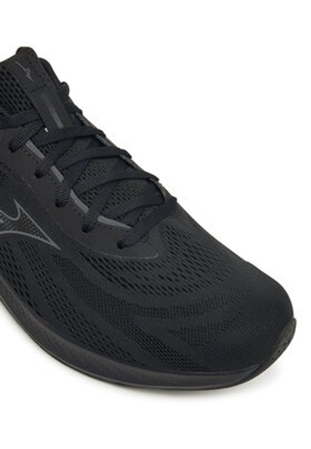 Mizuno Buty do biegania Enerzy Runnerz 2 K1GA2510 Czarny. Kolor: czarny. Materiał: materiał