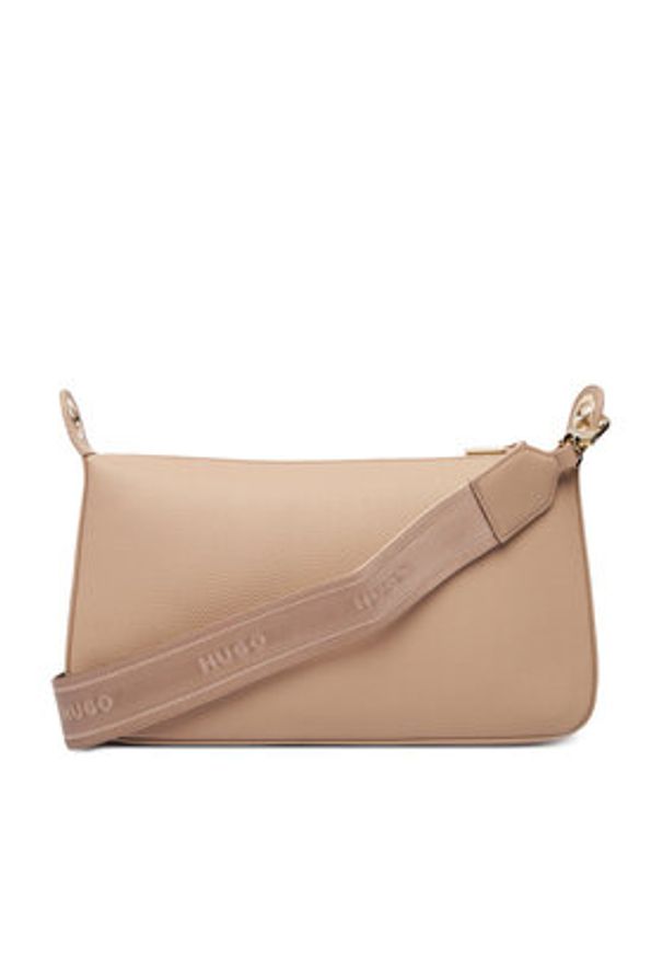 Hugo - HUGO Torebka 50557850 Brązowy. Kolor: brązowy. Materiał: skórzane