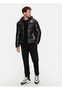 Karl Lagerfeld - KARL LAGERFELD Kurtka zimowa 505404 543590 Czarny Regular Fit. Typ kołnierza: dekolt w karo. Kolor: czarny. Materiał: syntetyk. Sezon: zima #5