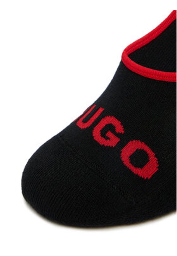 Hugo - HUGO Stopki 50514921 Czarny. Kolor: czarny. Materiał: bawełna