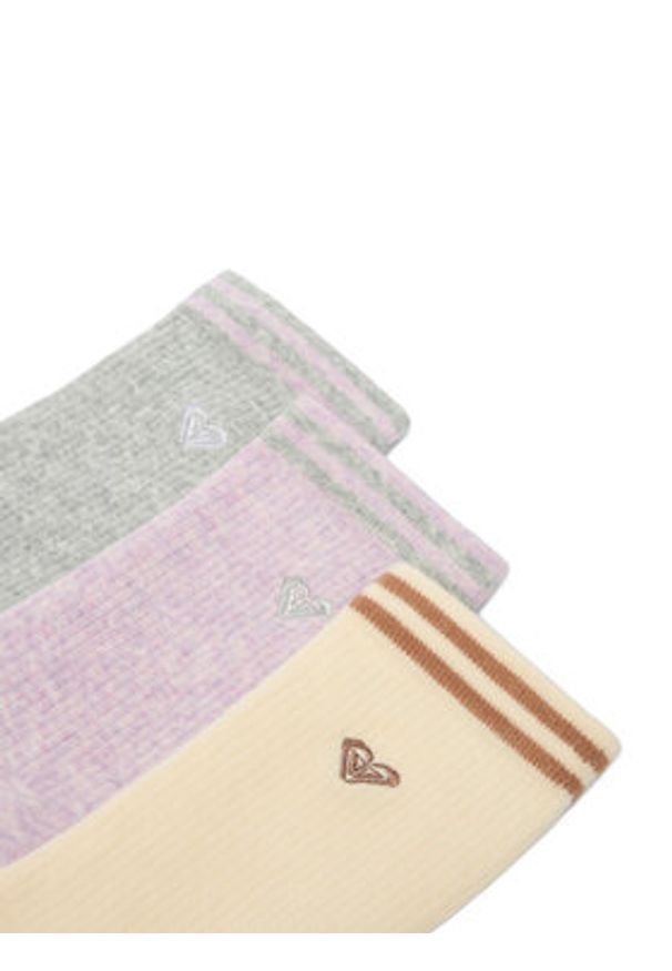 Roxy Skarpety długie CEO_BR_ROXY_2032_W_AW25 (3 PACK) Kolorowy. Materiał: bawełna. Wzór: kolorowy