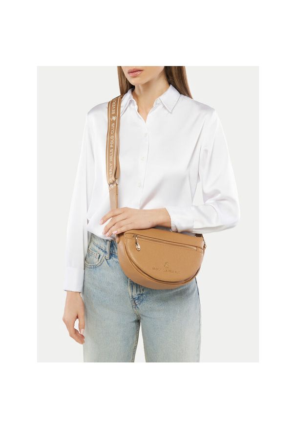 Torebka Beverly Hills Polo Club. Kolor: brązowy