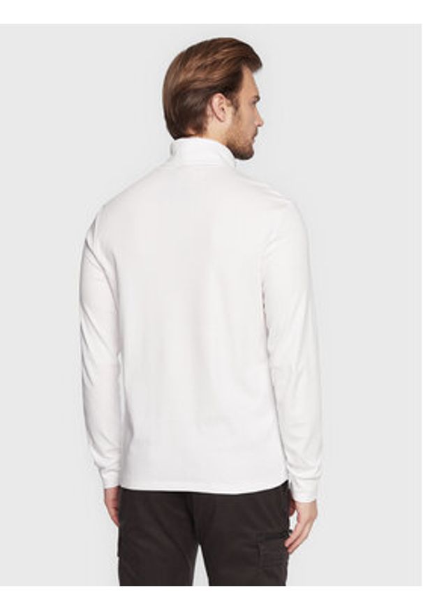 Hugo Golf Derollo224 50479373 Biały Slim Fit. Typ kołnierza: golf. Kolor: biały. Materiał: bawełna