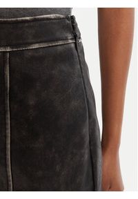 Guess Spódnica z imitacji skóry W5YD46 WHDI0 Szary Regular Fit. Kolor: szary. Materiał: skóra #5