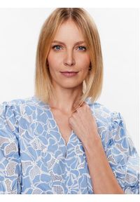 BOSS Sukienka codzienna 50487816 Błękitny Regular Fit. Okazja: na co dzień. Kolor: niebieski. Materiał: syntetyk. Typ sukienki: proste. Styl: casual