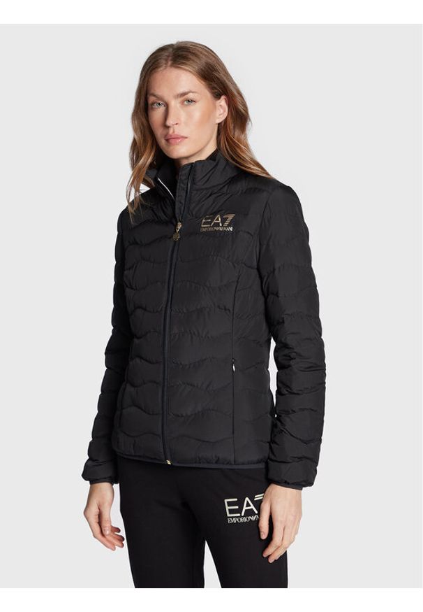 EA7 Emporio Armani Kurtka przejściowa 8NTB21 TNF8Z 0200 Czarny Regular Fit. Kolor: czarny. Materiał: syntetyk