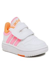 Adidas - adidas Sneakersy Hoops H03859 Biały. Kolor: biały. Materiał: materiał
