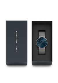 Daniel Wellington Zegarek Classic Mesh DW00100628 Granatowy. Kolor: niebieski. Materiał: mesh