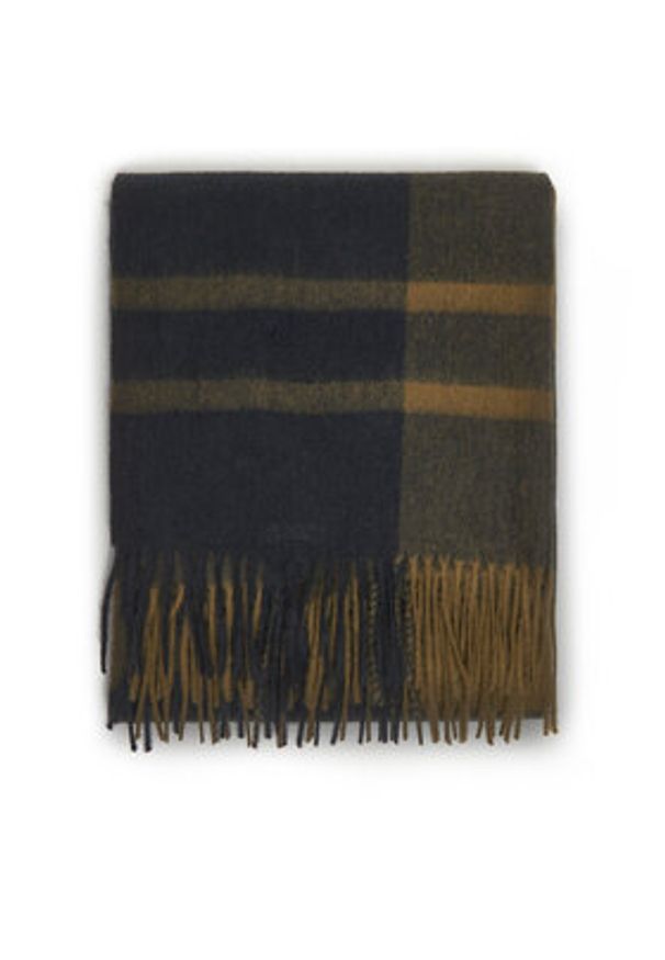 Barbour Szalik Maxine LSC0483BK11 Zielony. Kolor: zielony. Materiał: wełna, materiał