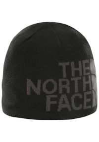 Dwustronna czapka The North Face beanie z banerem TNF T0AKNDG92. Kolor: czarny #1