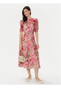 Ted Baker Sukienka koktajlowa Botani 275409 Różowy Regular Fit. Kolor: różowy. Materiał: lyocell. Styl: wizytowy #2
