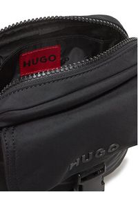 Hugo - HUGO Saszetka Marsel 50547276 Czarny. Kolor: czarny. Materiał: materiał