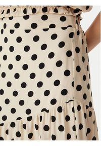 Morgan Spódnica maxi 261-JOVITA Beżowy Regular Fit. Kolor: beżowy. Materiał: wiskoza #3