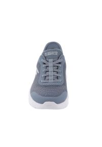 skechers - Buty do chodzenia damskie Skechers Blu Go Walk. Kolor: niebieski. Materiał: materiał, syntetyk. Szerokość cholewki: normalna