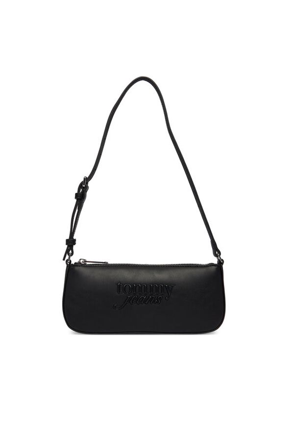 Tommy Jeans Torebka Tjw Must Shoulder Bag AW0AW18449 Czarny. Kolor: czarny