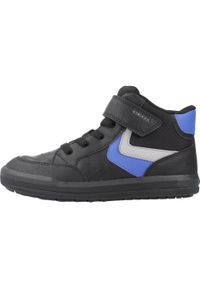 Geox - Buty GEOX J ARZACH Czarny. Kolor: niebieski, czarny, wielokolorowy. Materiał: syntetyk, tkanina. Sport: turystyka piesza