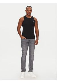 Emporio Armani Underwear Tank top EM000385 AF10771 UC001 Czarny Slim Fit. Kolor: czarny. Materiał: bawełna #3