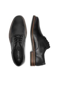 Rieker Półbuty 13523-00 Czarny. Kolor: czarny. Materiał: skóra #5