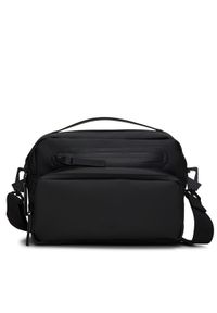 Rains Saszetka Cargo Box Bag W3 14110 Czarny. Kolor: czarny. Materiał: materiał