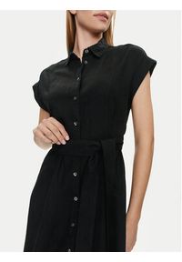 GAP - Gap Sukienka koszulowa 857655-02 Czarny Regular Fit. Kolor: czarny. Materiał: wiskoza. Typ sukienki: koszulowe #4