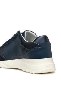 Geox Sneakersy New Aneko Abx D36LPB 05422 C4002 Granatowy. Kolor: niebieski. Materiał: skóra #4