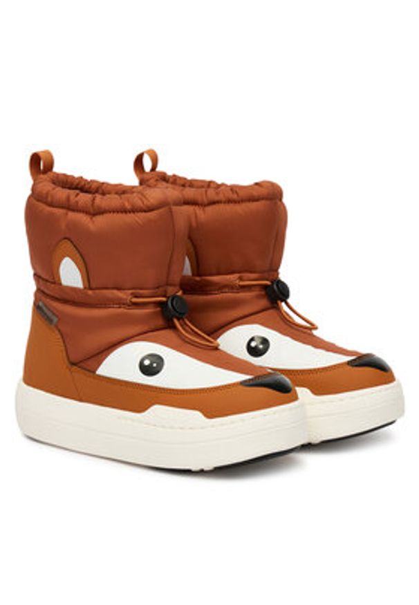 Moon Boot Śniegowce Mb Jr Park Tube Mid Animal Wp 80D3440100 D Brązowy. Kolor: brązowy. Materiał: materiał