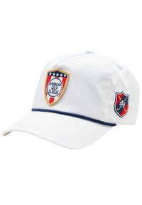 AMERICAN CLASSIC - Czapka z daszkiem męska Lightweight Rope American Golf Classic Cap. Kolor: biały. Materiał: bawełna
