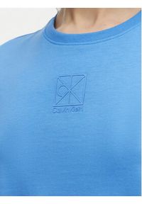 Calvin Klein Jeans T-Shirt LV044G200G Granatowy Regular Fit. Kolor: niebieski. Materiał: bawełna #3