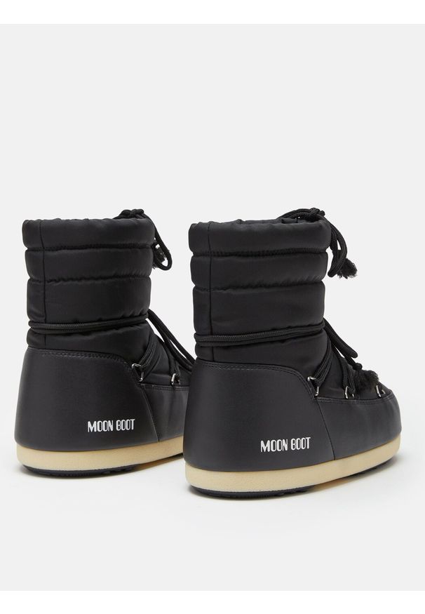 Moon Boot EVX LIGHT NYLON Śniegowce damskie. Kolor: czarny. Materiał: nylon