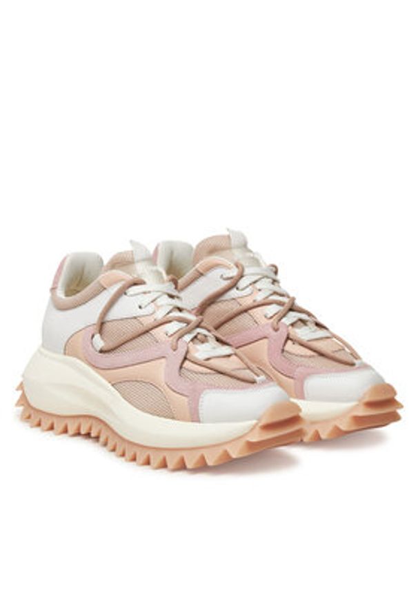 Vic Matié Sneakersy 1G3202D D22BQETI12 Różowy. Kolor: różowy. Materiał: skóra