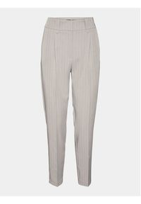 Vero Moda Chinosy Wendy 10301440 Szary Tapered Fit. Kolor: szary. Materiał: syntetyk #7