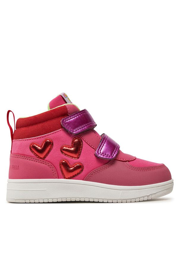 Sneakersy Agatha Ruiz de la Prada. Kolor: różowy