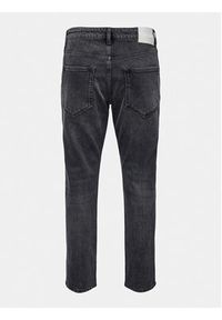 Only & Sons Jeansy Yoke 22027850 Czarny Tapered Fit. Kolor: czarny #5