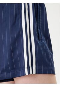 Adidas - adidas Szorty sportowe Pin-stripe Satin KD2285 Granatowy Loose Fit. Kolor: niebieski. Materiał: syntetyk #4