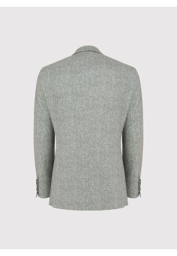 Pako Lorente - PAKO LORENTE - Marynarka męska w jodełkę. Materiał: poliester, elastan, wiskoza. Wzór: jodełka