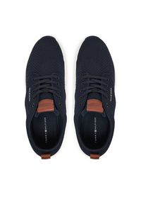 TOMMY HILFIGER - Tommy Hilfiger Sneakersy Newport 3D Premium FM0FM05527 Granatowy. Kolor: niebieski. Materiał: materiał #5
