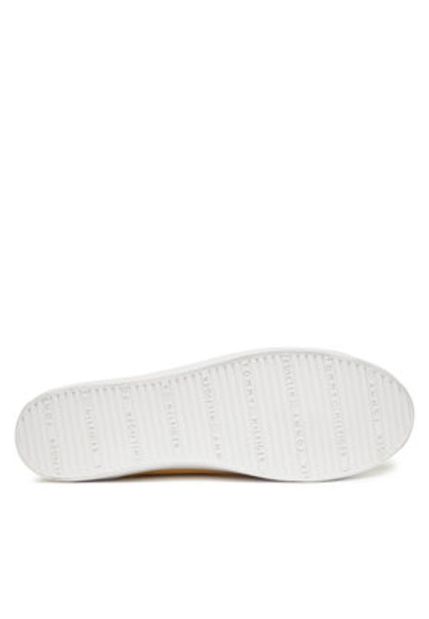 TOMMY HILFIGER - Tommy Hilfiger Tenisówki Vulc Canvas Lace Up Sneaker FW0FW08647 Żółty. Kolor: żółty. Materiał: materiał