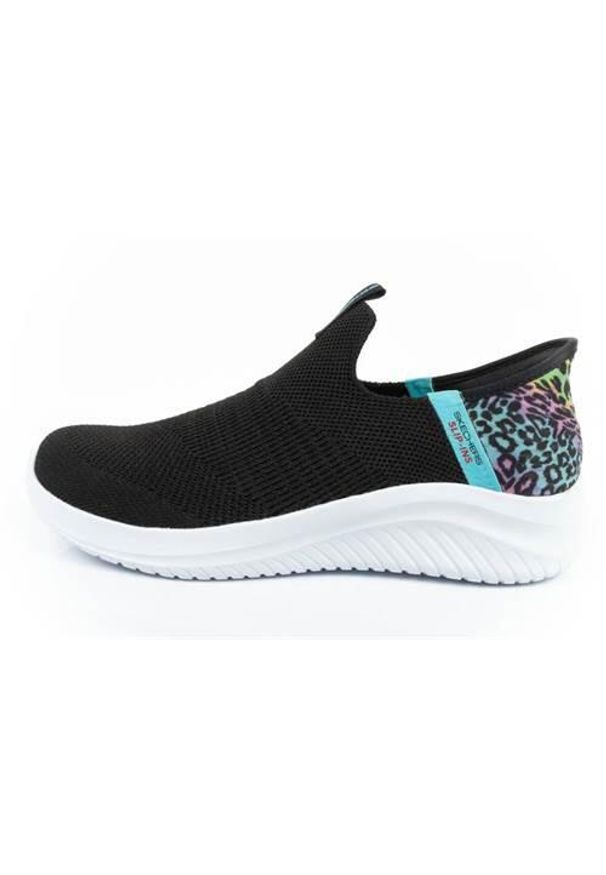 skechers - Buty do chodzenia damskie Skechers 303801LBKMT. Zapięcie: sznurówki. Kolor: wielokolorowy. Materiał: guma, tkanina. Szerokość cholewki: normalna. Sport: turystyka piesza