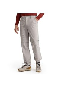 SIROKO - Męskie spodnie trekkingowe z odpinanymi nogawkami Siroko Cairn Stone. Kolor: beżowy. Długość: długie. Sport: turystyka piesza #1