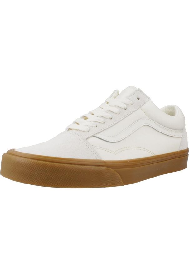 Tenisówki Vans Model Old Skool Kolor Biały. Kolor: biały. Materiał: tkanina