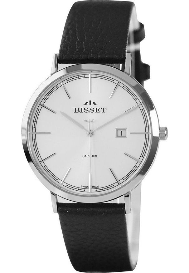 Zegarek Bisset Zegarek męski Bisset BIS133 czarny. Kolor: czarny