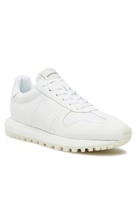 Emporio Armani Sneakersy X4X640 XN949 N499 Biały. Kolor: biały. Materiał: skóra #2