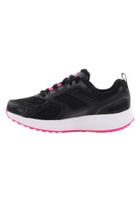 skechers - Buty do biegania damskie Skechers GO Run. Zapięcie: sznurówki. Kolor: czarny. Materiał: materiał. Szerokość cholewki: normalna. Sport: bieganie