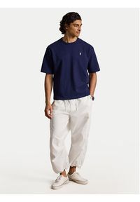 Polo Ralph Lauren T-Shirt 710A12979013 Granatowy Regular Fit. Typ kołnierza: polo. Kolor: niebieski. Materiał: bawełna #5
