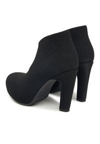 United Nude Botki Fold Hi II 1087056005 Czarny. Kolor: czarny. Materiał: materiał