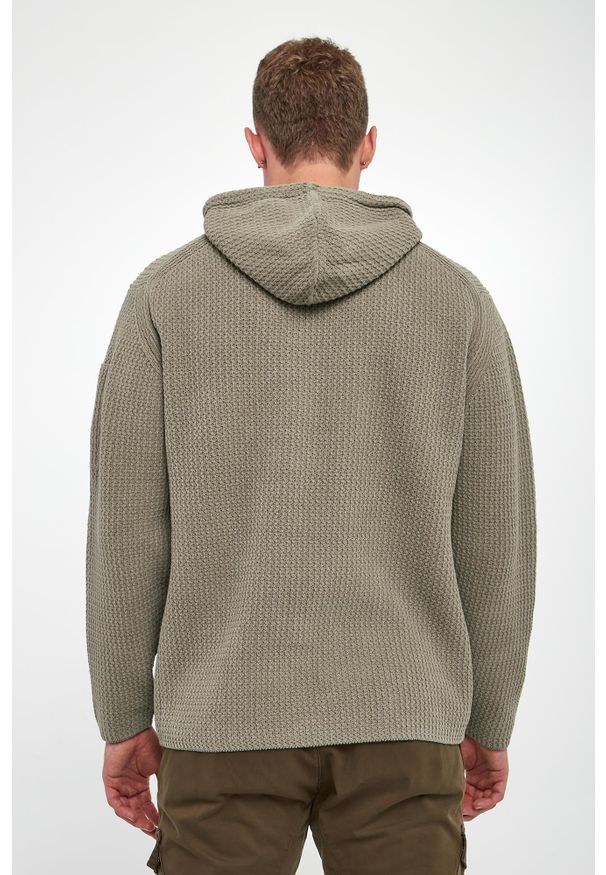 C.P. Company - Sweter męski z kapturem C.P. COMPANY. Typ kołnierza: kaptur