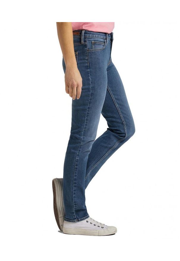 Lee - SPODNIE JEANSOWE DAMSKIE LEE Elly MID WORN L305SJVQ 112106215