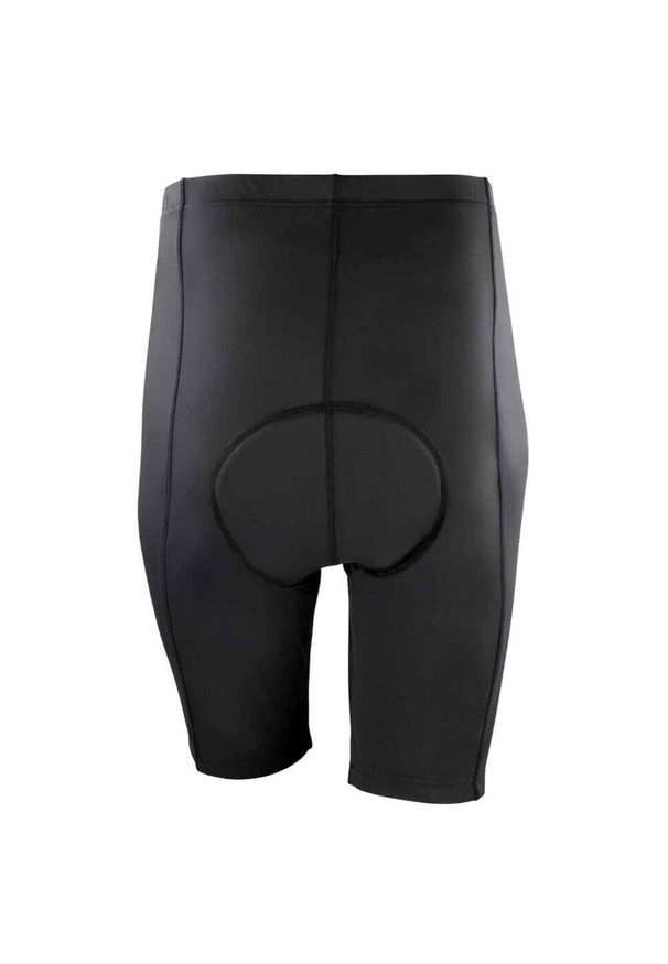 SPIRO - Męskie Wyściełane Spodenki Kolarskie. Kolor: czarny. Sport: kolarstwo