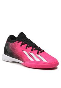 Adidas - adidas Buty do piłki nożnej X Speedportal.3 IN GZ5068 Różowy. Kolor: różowy. Materiał: skóra #5