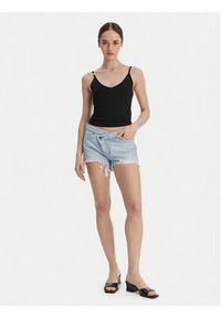 Guess Top O6GR01 Z5302 Czarny Regular Fit. Kolor: czarny. Materiał: wiskoza #4